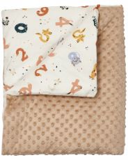 Плед Twins Minky со съемным наполнением (slimtex) 100х80 1420-PTMS-02, beige